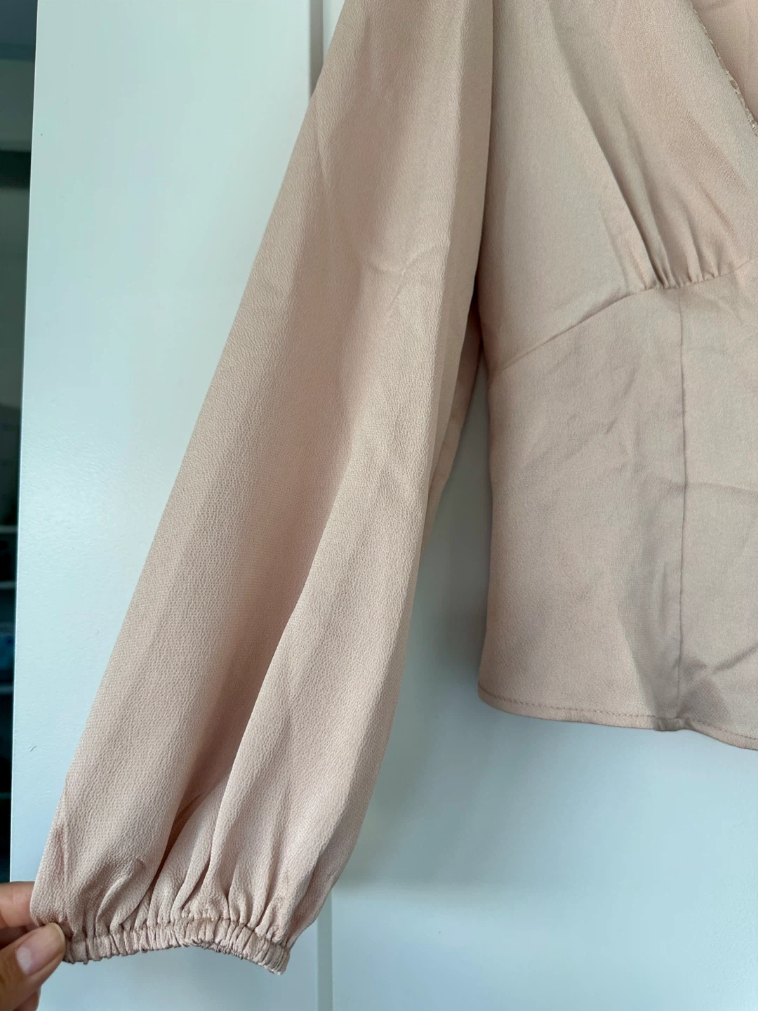 Mango Button-Up Pink Blouse - photo 4