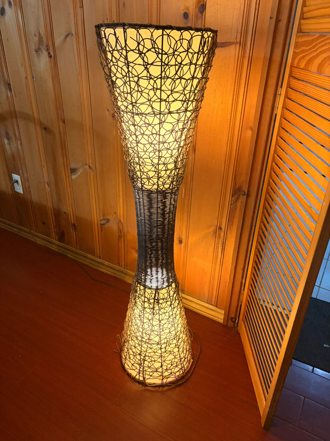 Wisteria Craft Wooden Floor Lamp