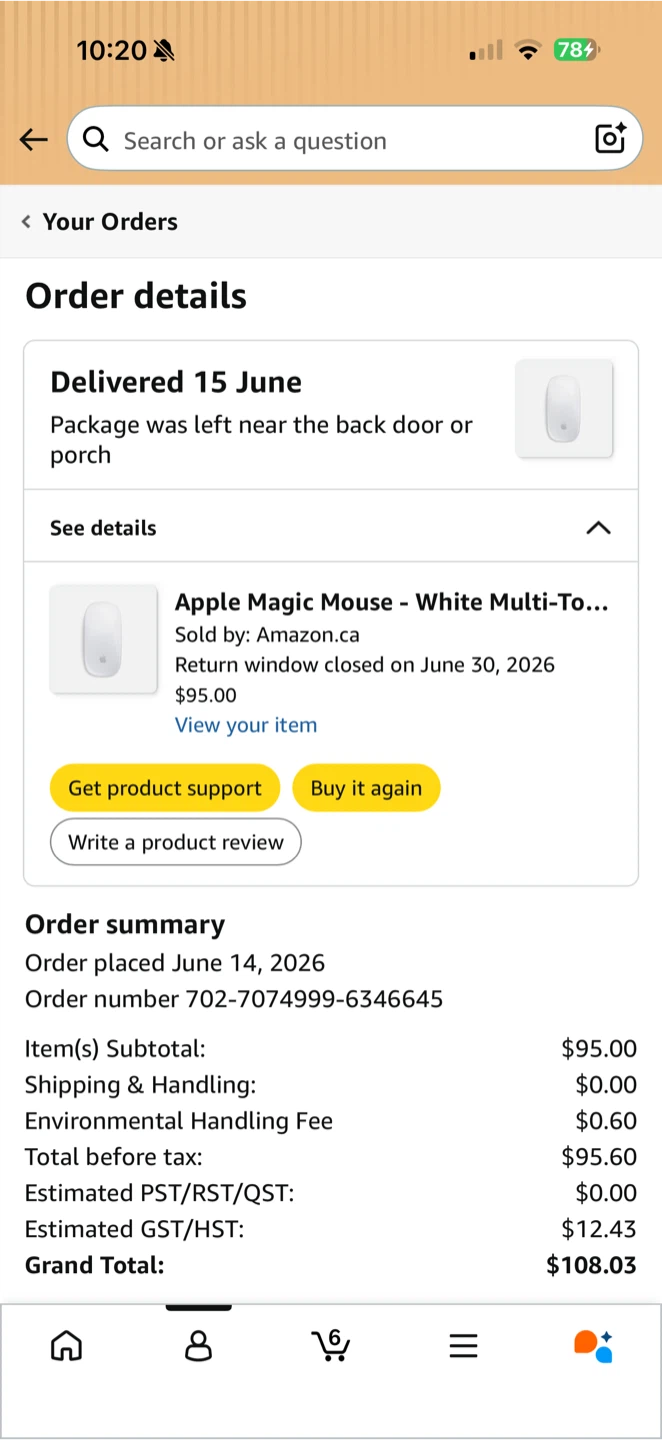Apple Magic Mouse - White - photo 2