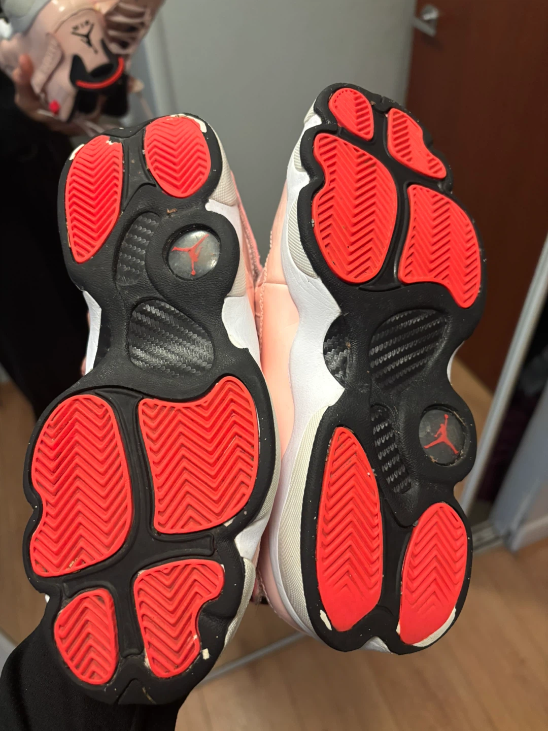 Air Jordan 6 Rings Pink Sneakers - photo 4