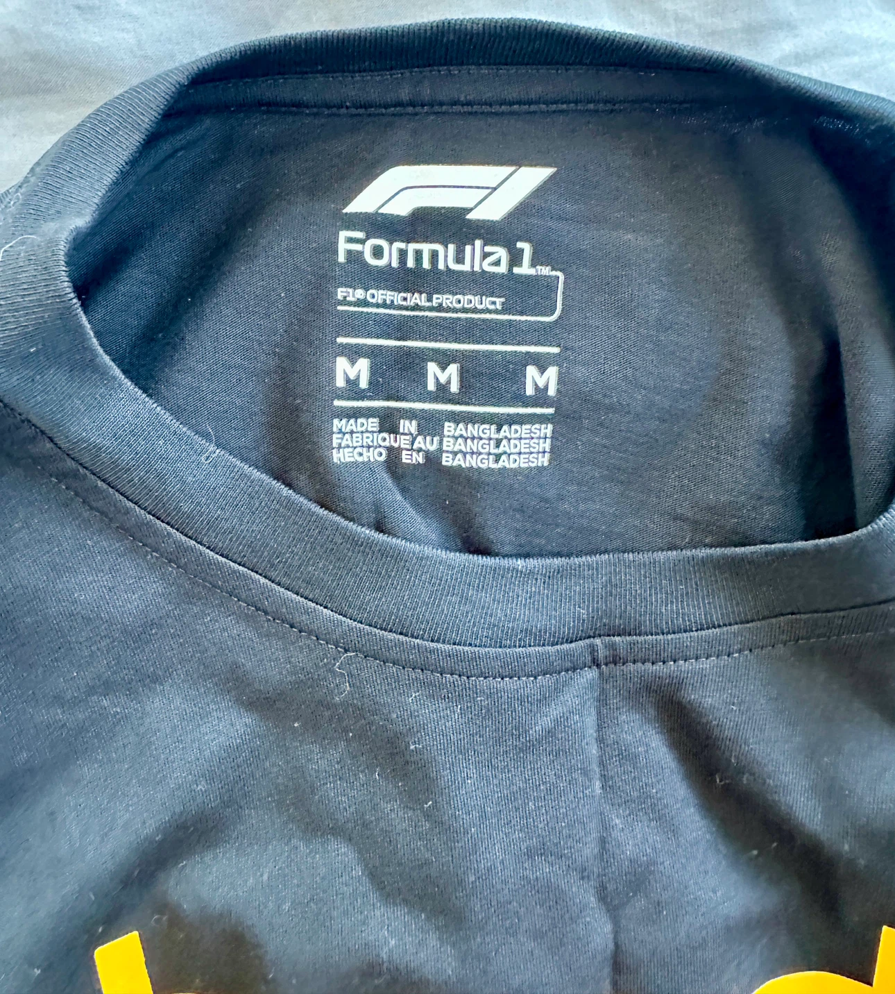 Formula 1 Black T-Shirt - photo 2
