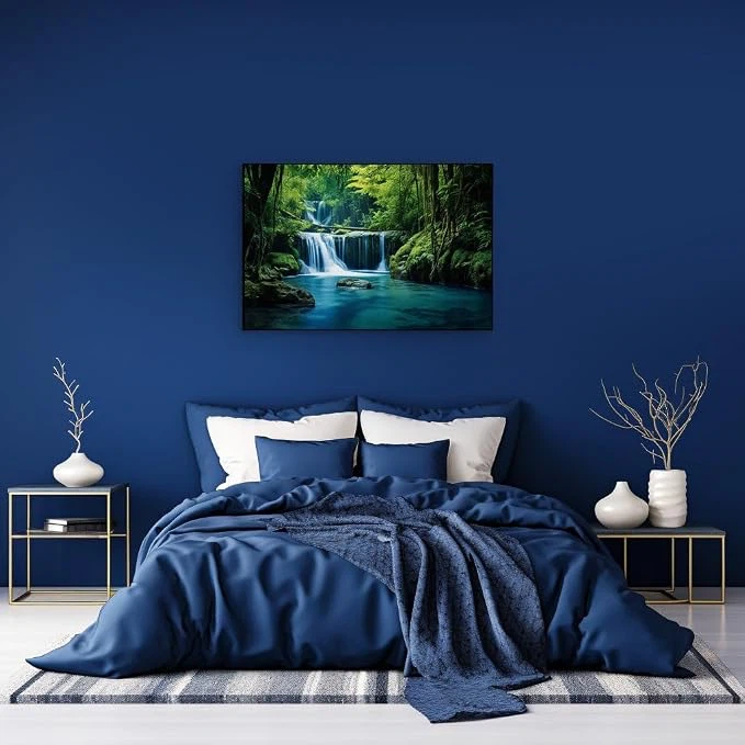 Canvas Wall Art - Waterfall Scene - photo 3