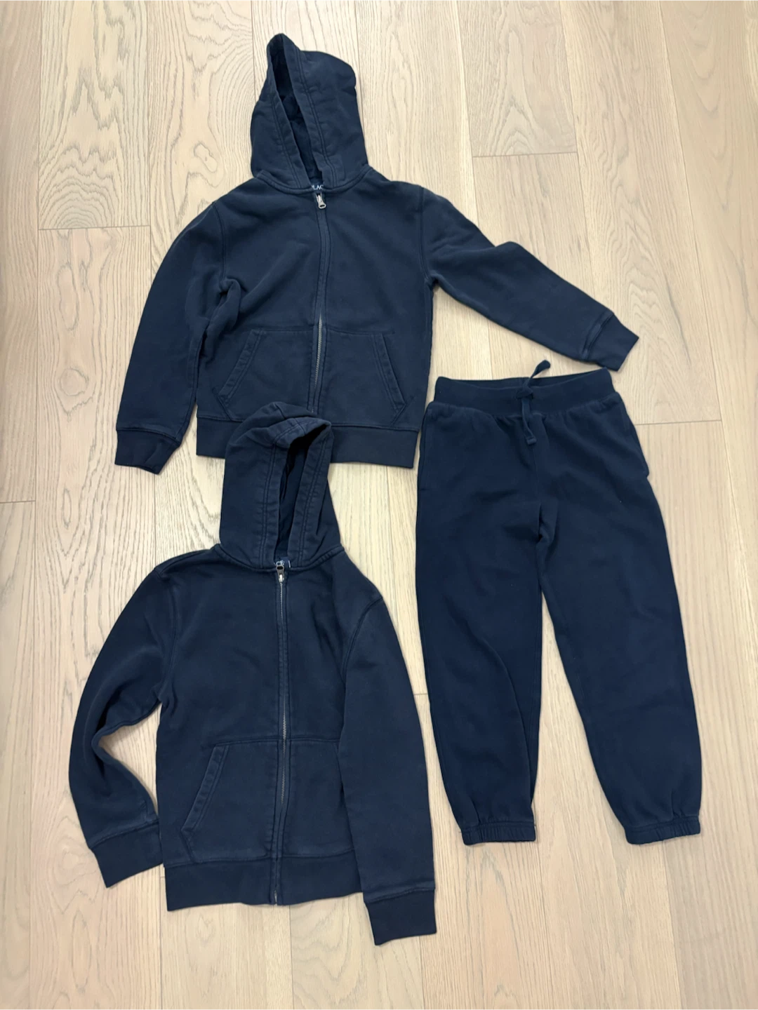 School uniform Navy Blue Hoodies and Sweatpants Set