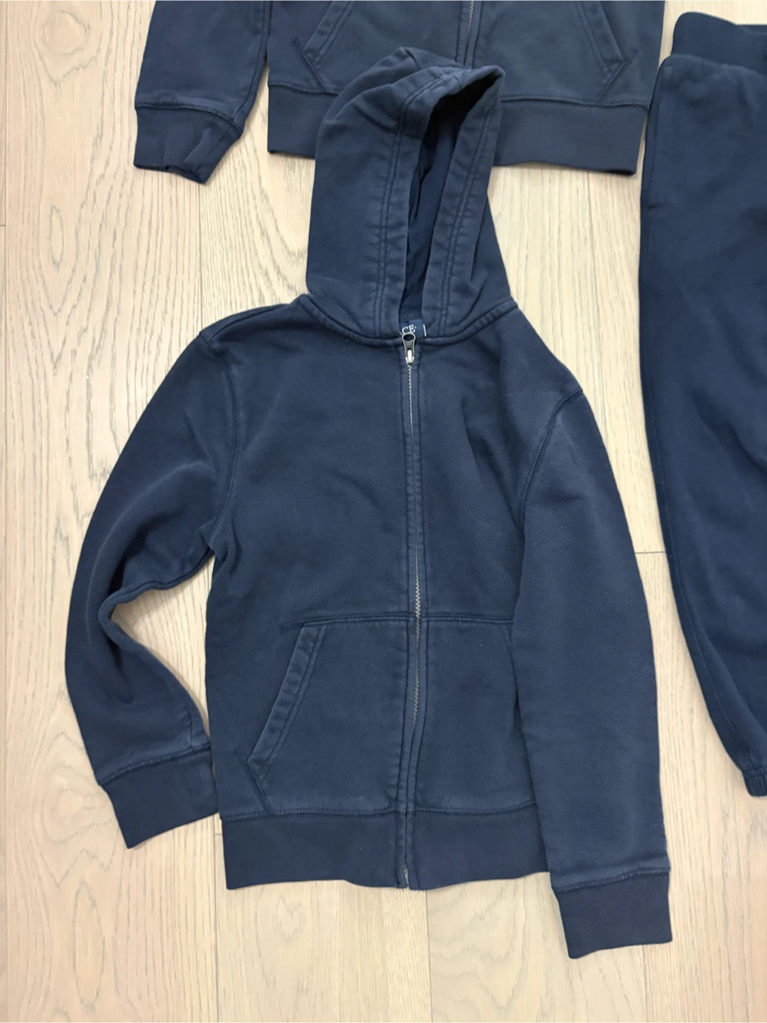 School uniform Navy Blue Hoodies and Sweatpants Set - photo 4