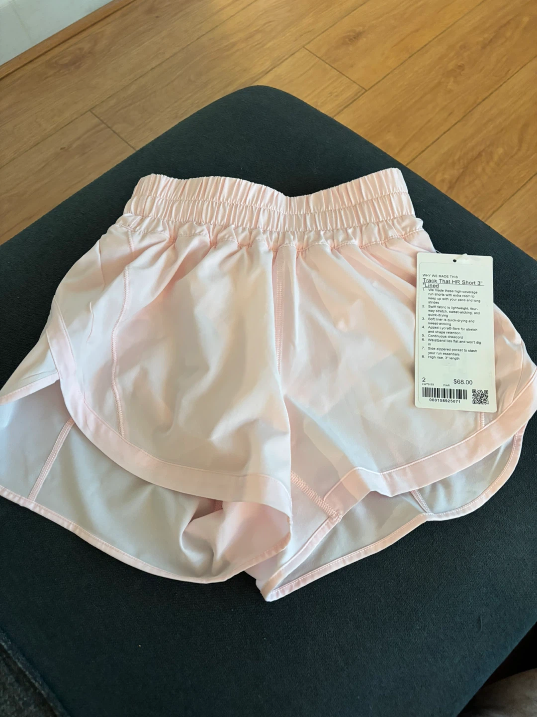 Lululemon Track That HR Short 3" - Pink - Size 2