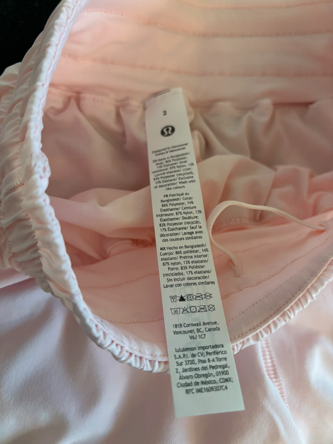 Lululemon Track That HR Short 3" - Pink - Size 2 - photo 3
