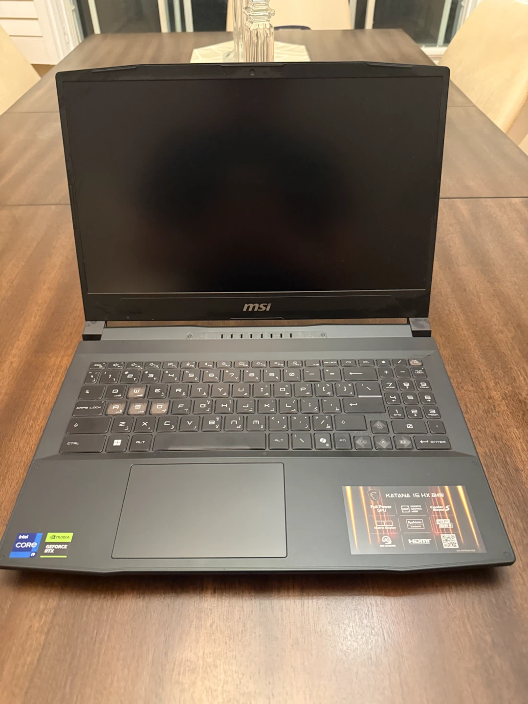 MSI Katana 15 HX Gaming Laptop RTX 5060, i9, 16GB RAM - photo 2