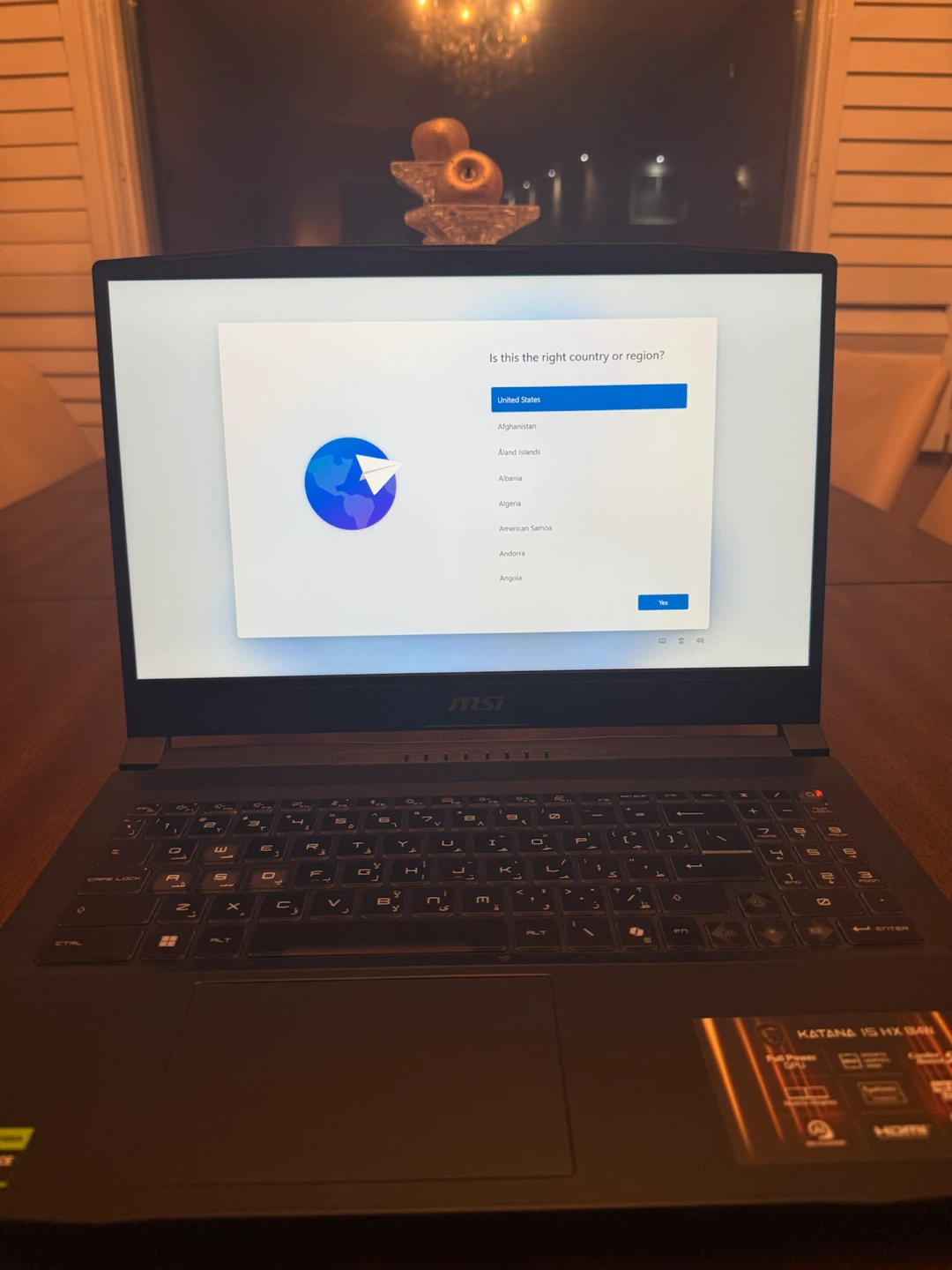 MSI Katana 15 HX Gaming Laptop RTX 5060, i9, 16GB RAM - photo 4