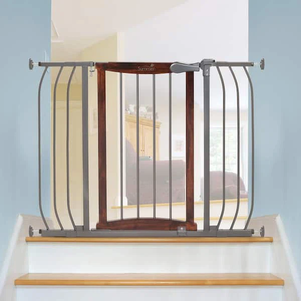Infant & Pet Decorative Walk-Thru Gate Like New - photo 5