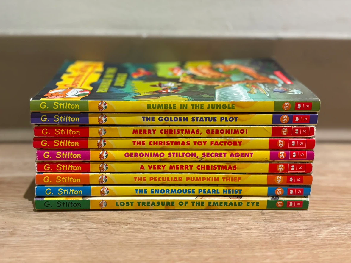 Geronimo Stilton Book Bundle – 9 Books