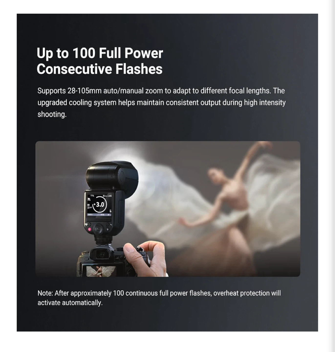 BNIB - NEEWER Z2PRO-S 2.4G Round Head Flash - photo 5