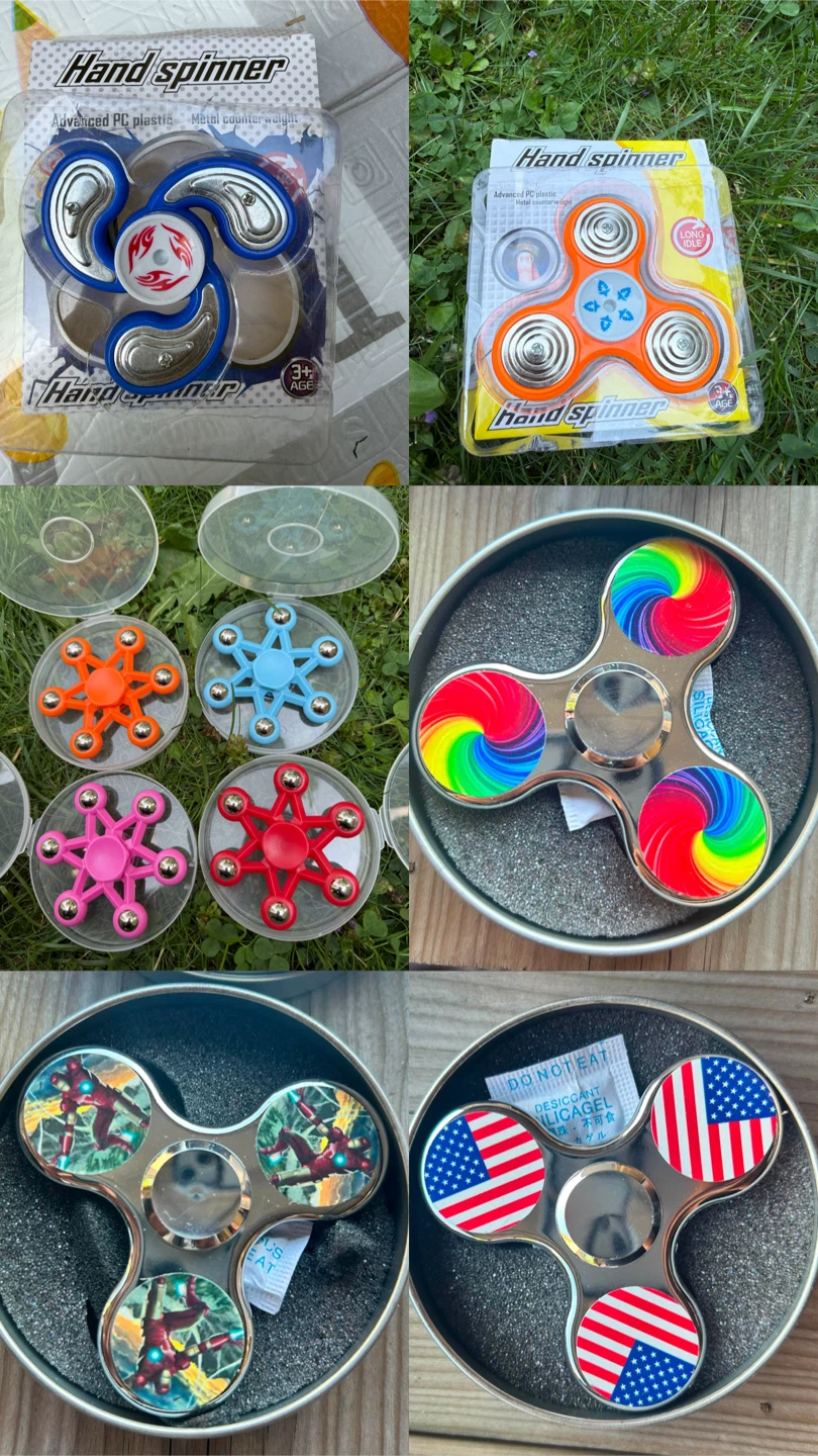 100 pieces fidget spinners - photo 3