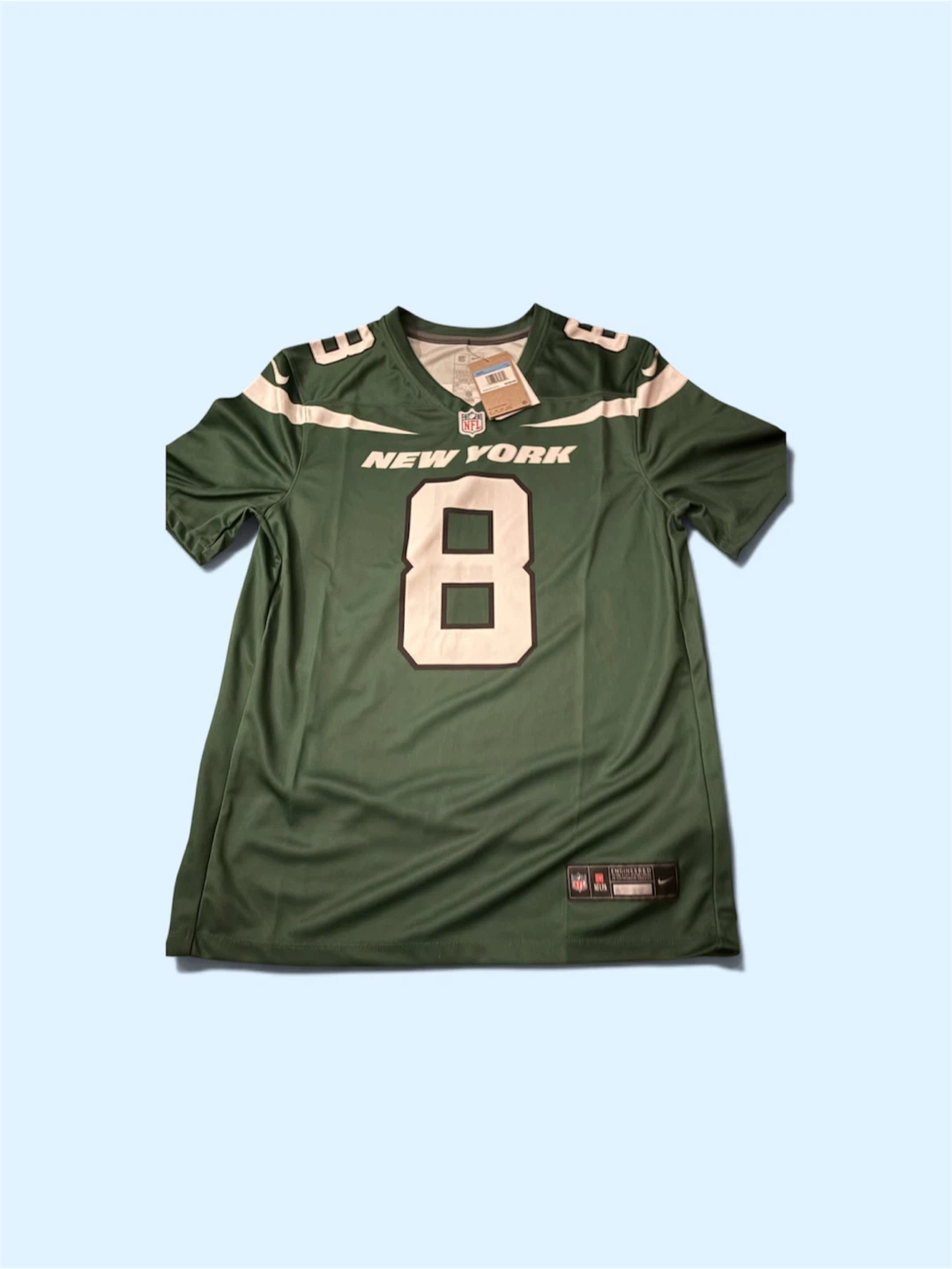 New York Jets Aaron Rodgers #8 Jersey