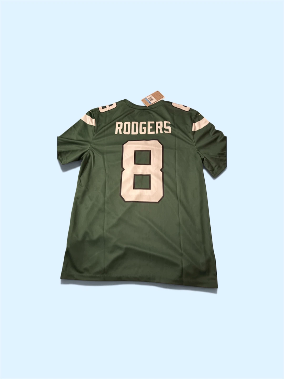 New York Jets Aaron Rodgers #8 Jersey - photo 2