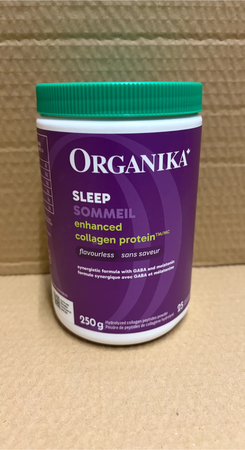 Organika Sleep Enhanced Collagen Protein Powder 250g