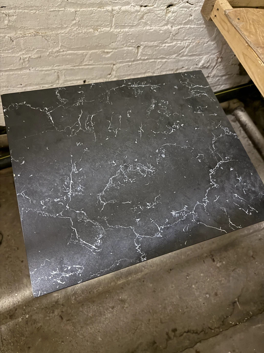 Table - Black Marble Top - photo 2
