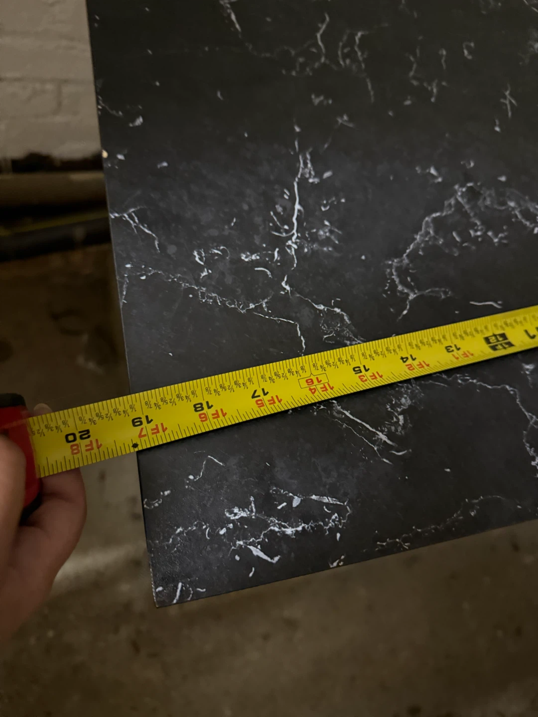 Table - Black Marble Top - photo 4