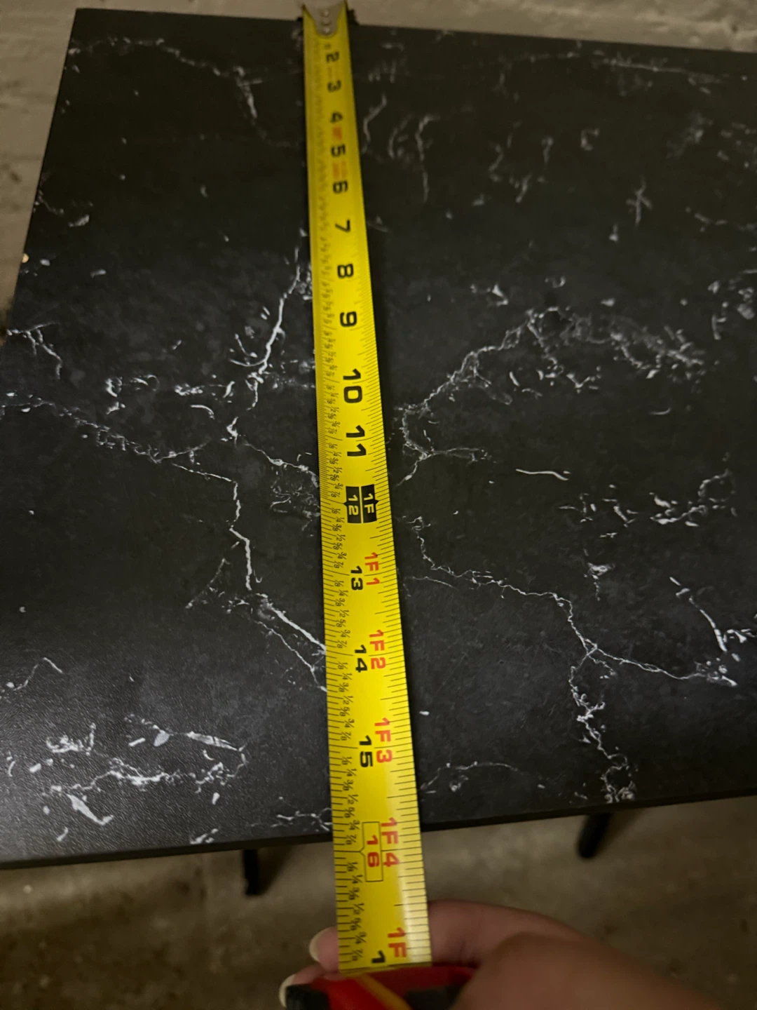 Table - Black Marble Top - photo 5