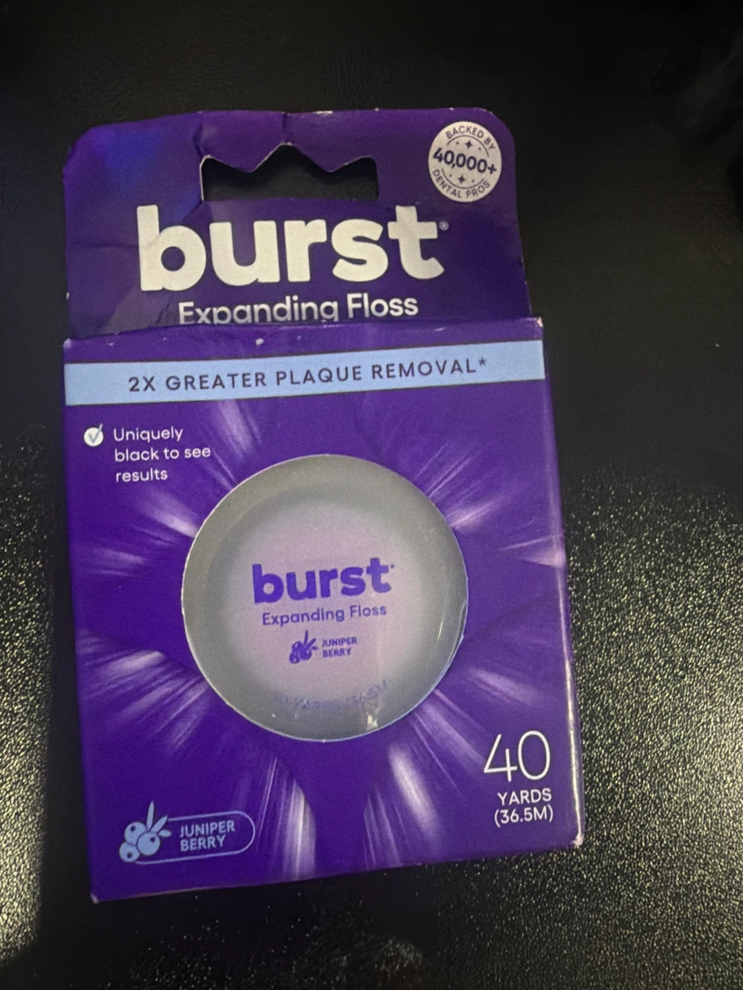 Burst Expanding Floss - Juniper Berry, 40 Yards