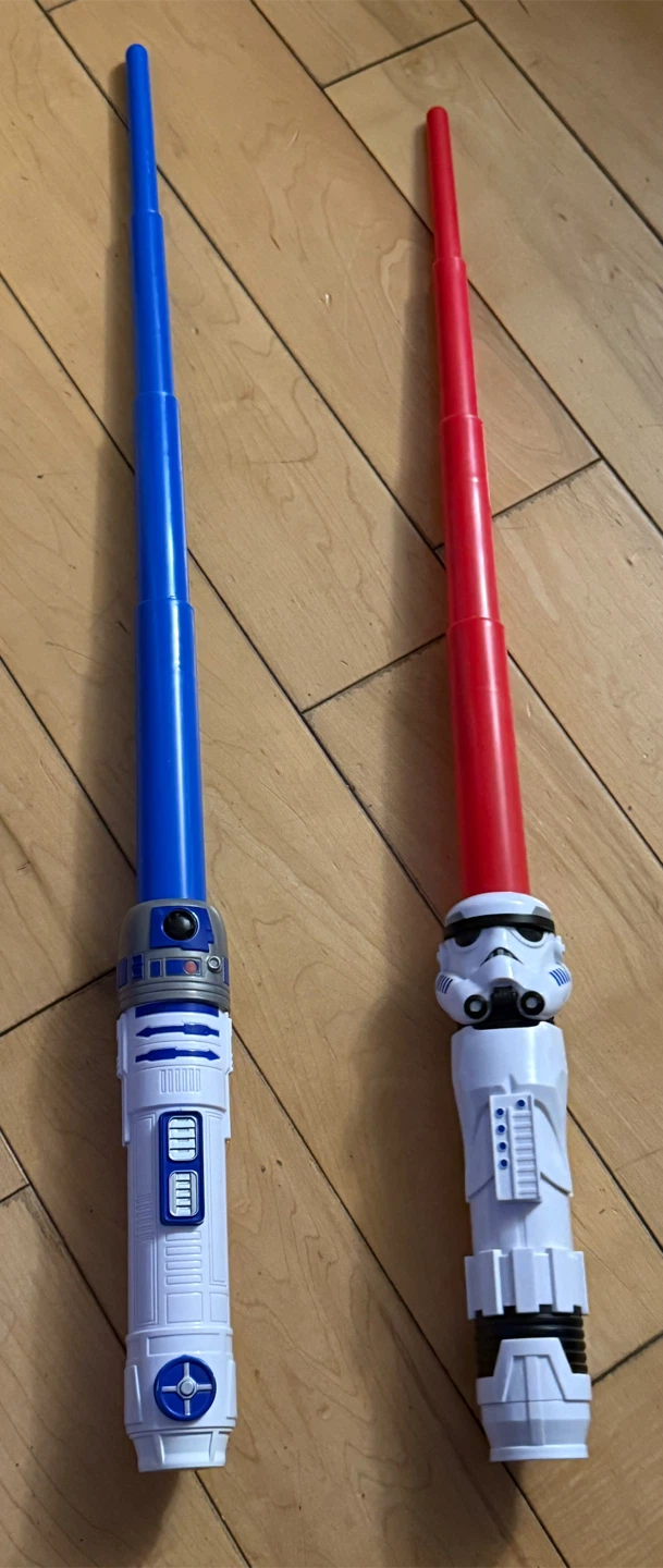Star Wars Lightsaber Set - R2-D2 & Stormtrooper
