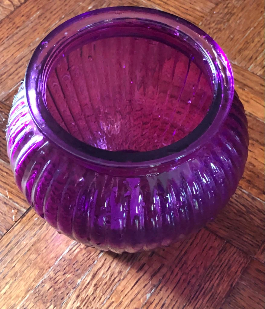 Purple Glass Vase - photo 3