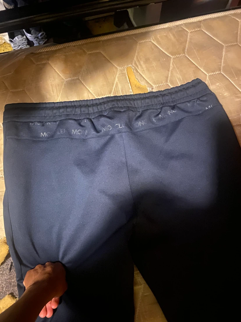 Moncler Navy Track Pants - photo 5