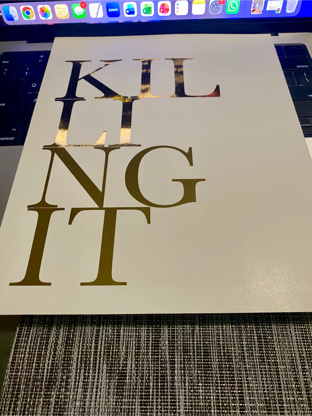 Gold Foil Art Print