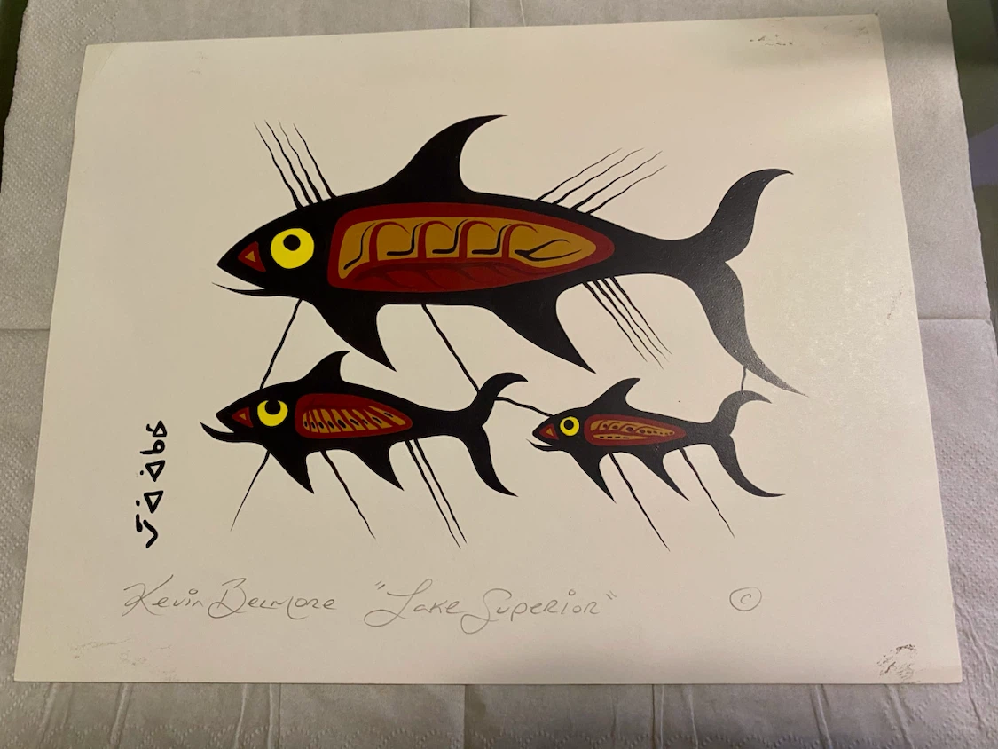 Kevin Belmore Art Print “Lake Superior”