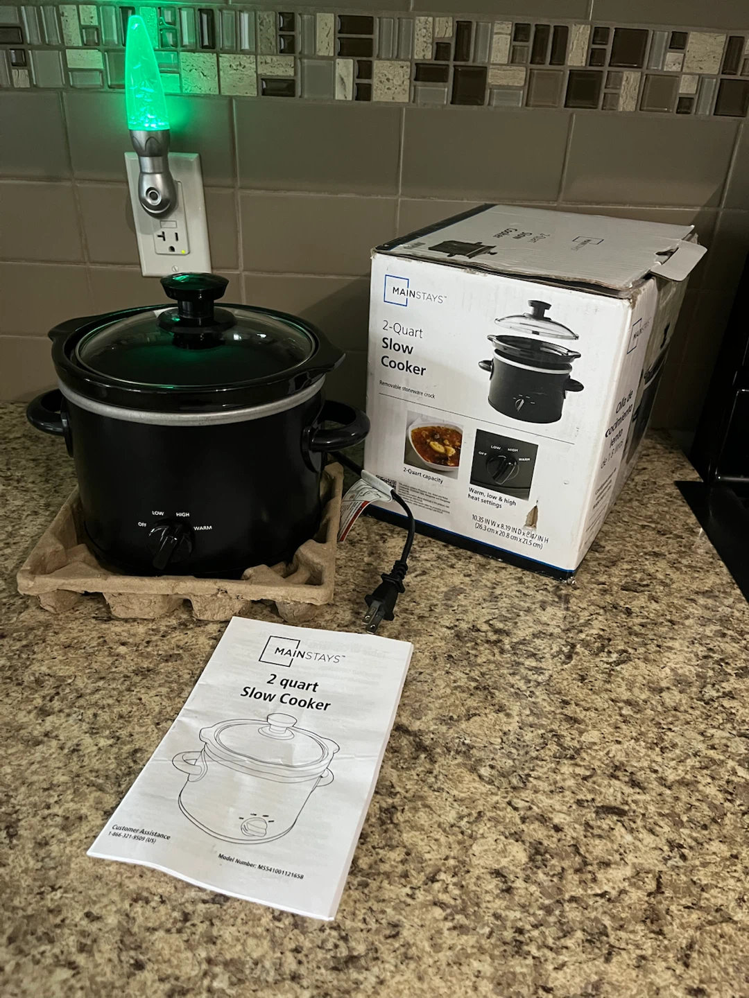 Mainstays 2-Quart Slow Cooker