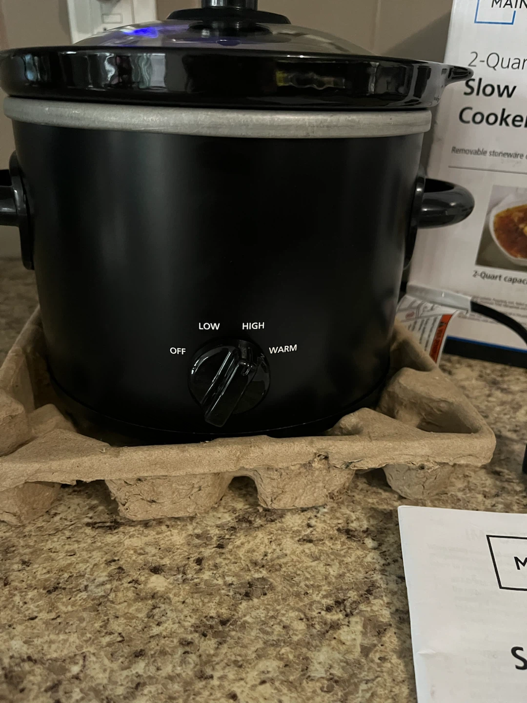 Mainstays 2-Quart Slow Cooker - photo 2