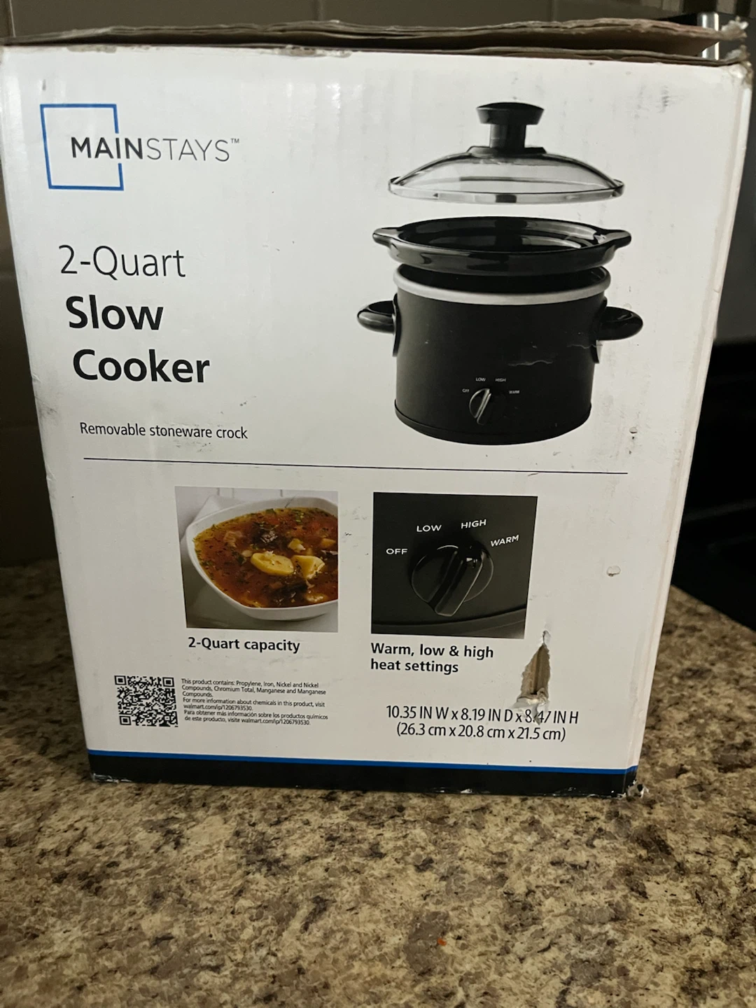 Mainstays 2-Quart Slow Cooker - photo 3