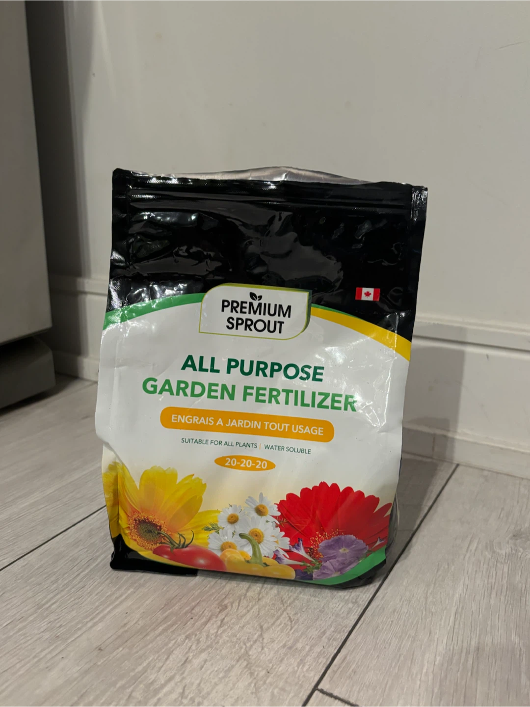 Premium Sprout All Purpose Garden Fertilizer 20-20-20