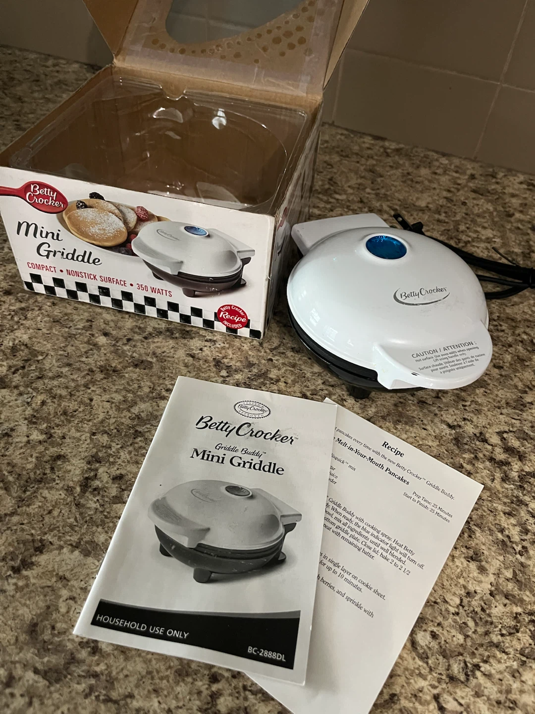 Betty Crocker Mini Griddle