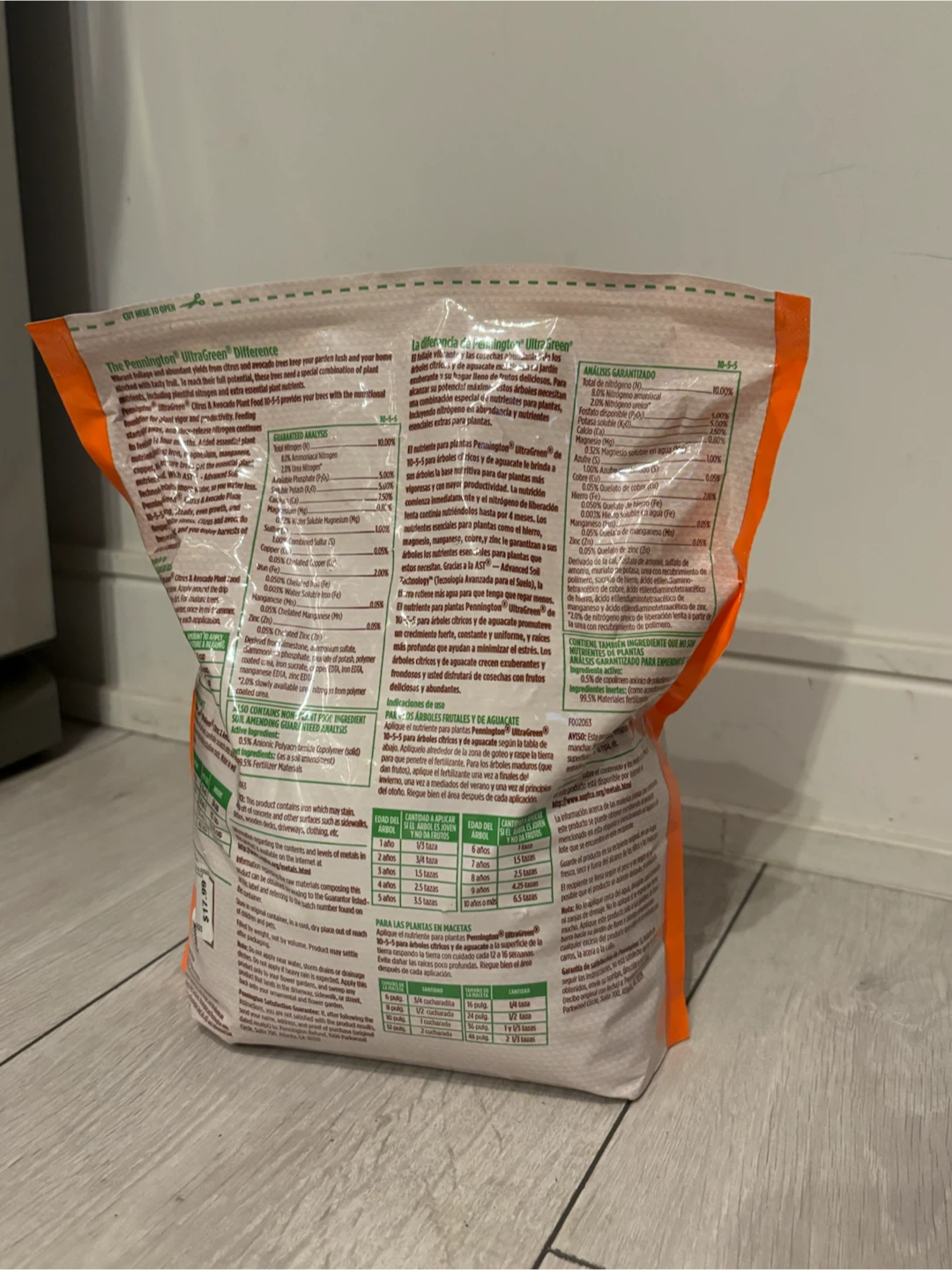 Pennington UltraGreen Citrus & Avocado Plant Food 10-5-5 - photo 2