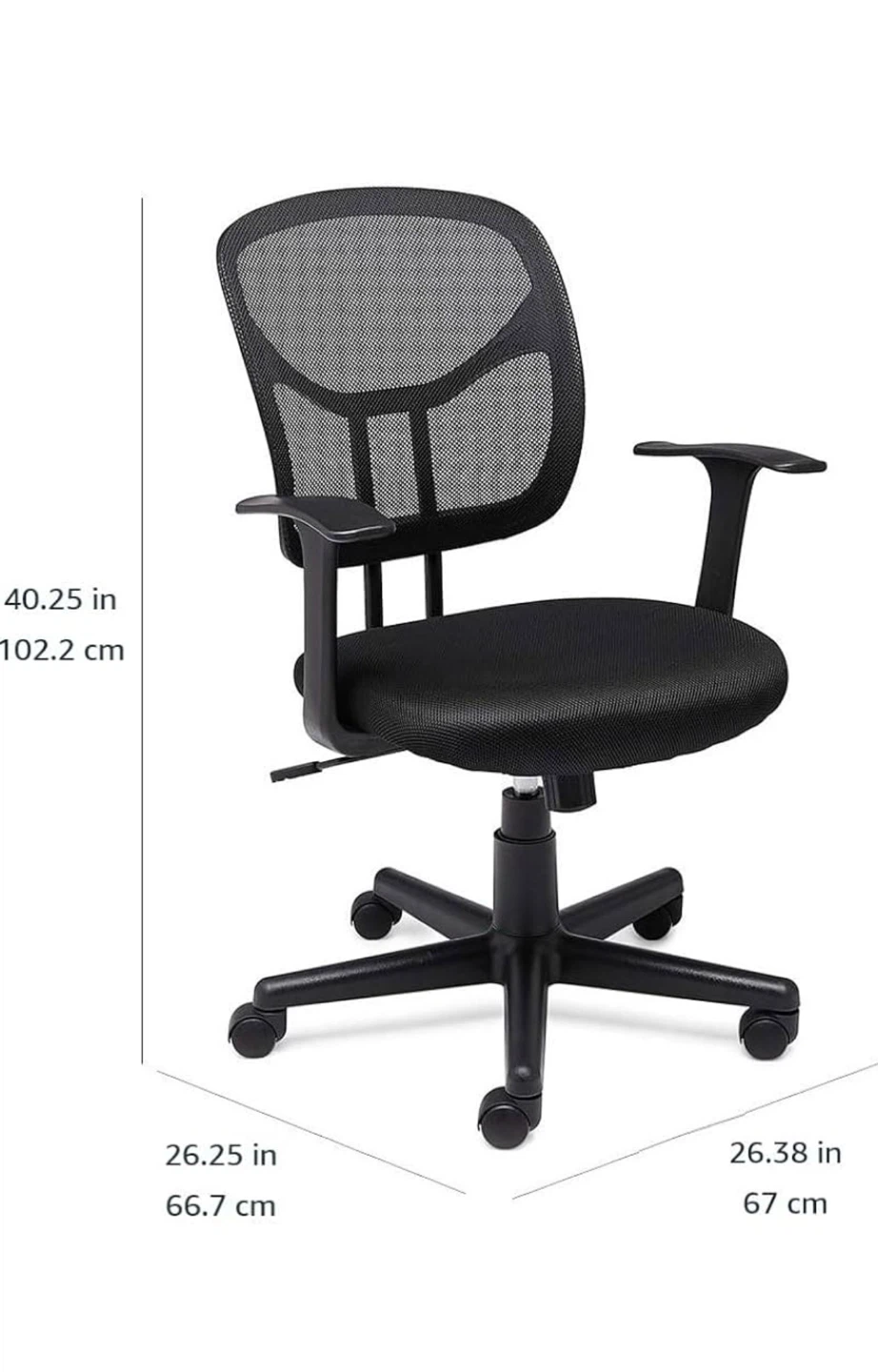 Black Mesh Office Chair