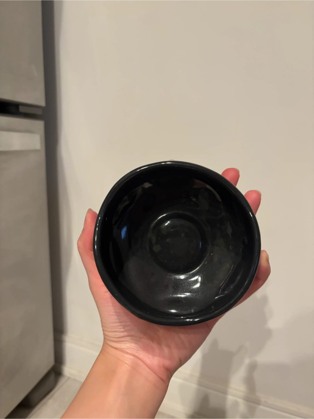 Black ceramic matcha bowl - photo 3