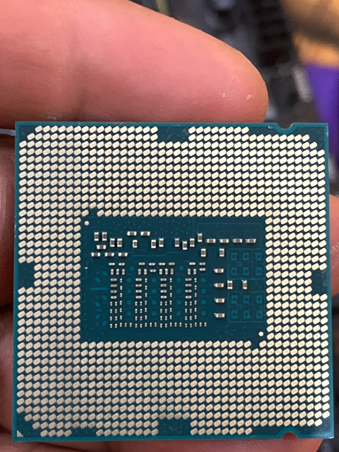 motherboard with cpu and two ram sticks - photo 4