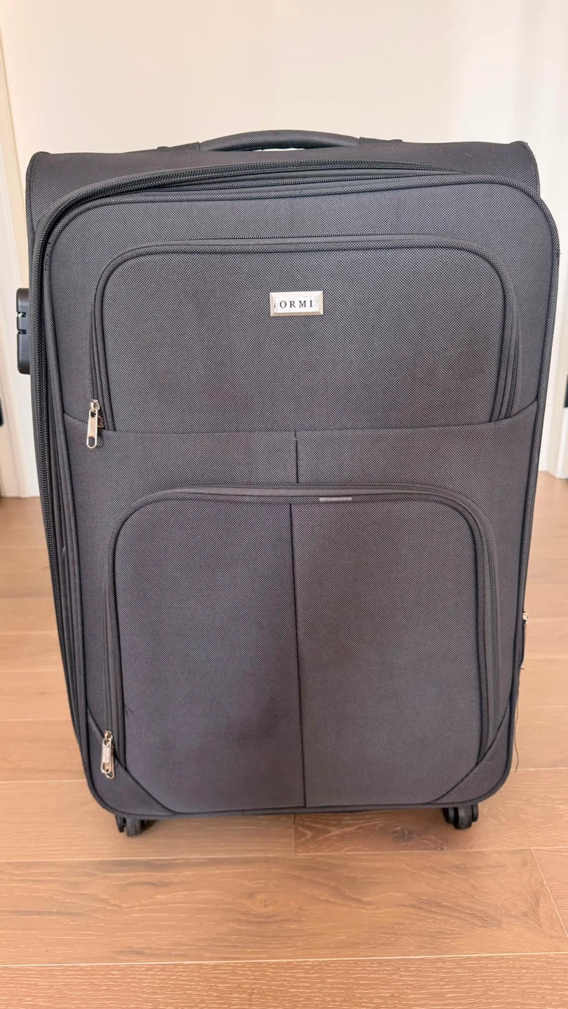 ORMI Charcoal Grey Softside Spinner Luggage - photo 5
