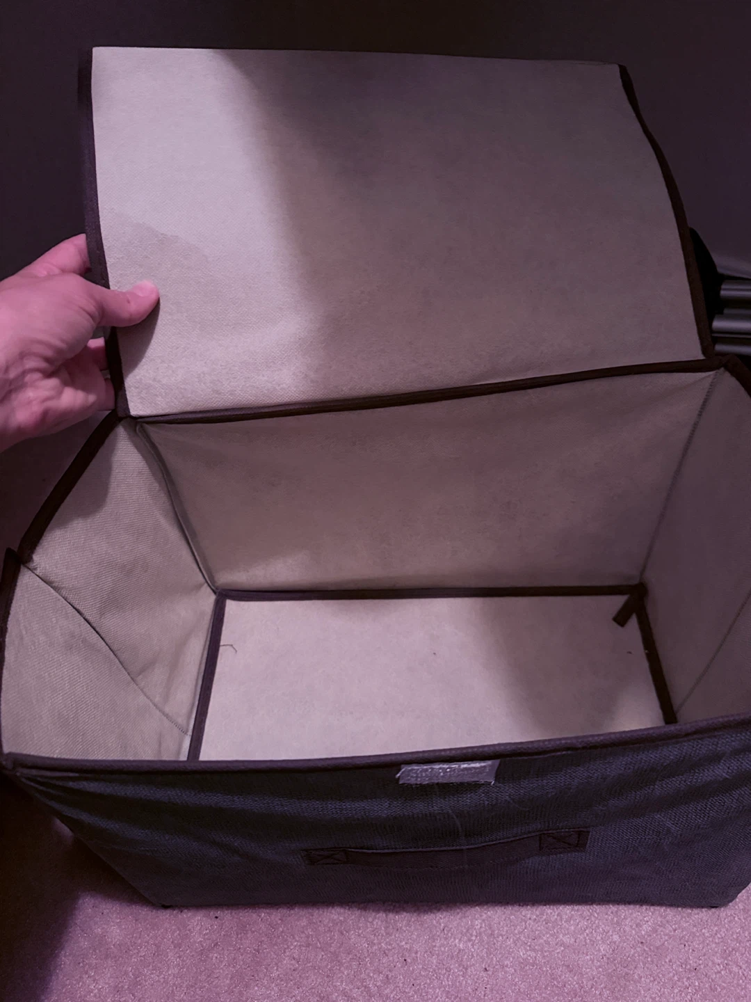 Storage Bin with Lid - photo 2