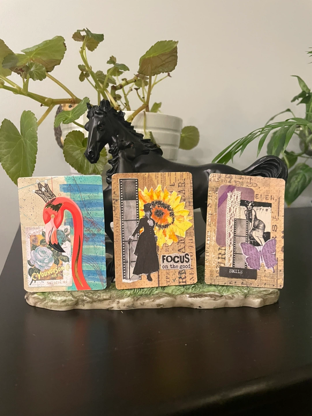 Mixed Media Collage Art Cards