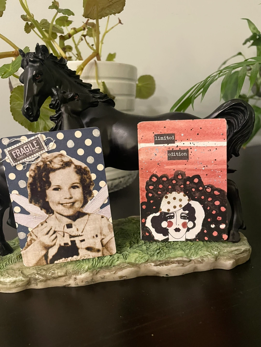 Mixed Media Collage Art Cards - photo 4