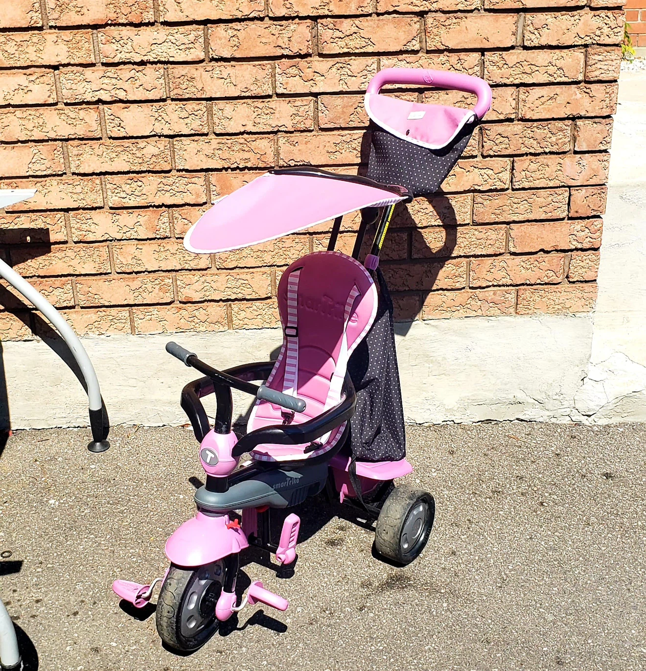 Smartrike Pink Folding Trike with Canopy - photo 2