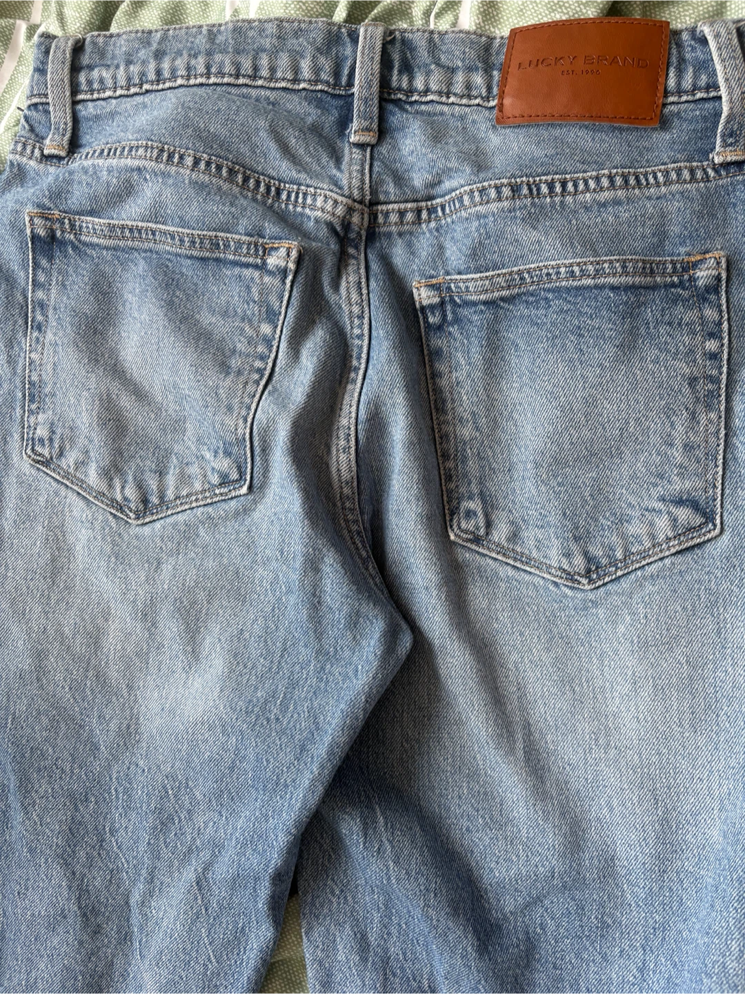 Lucky Brand Distressed Butterfly Jeans - photo 3