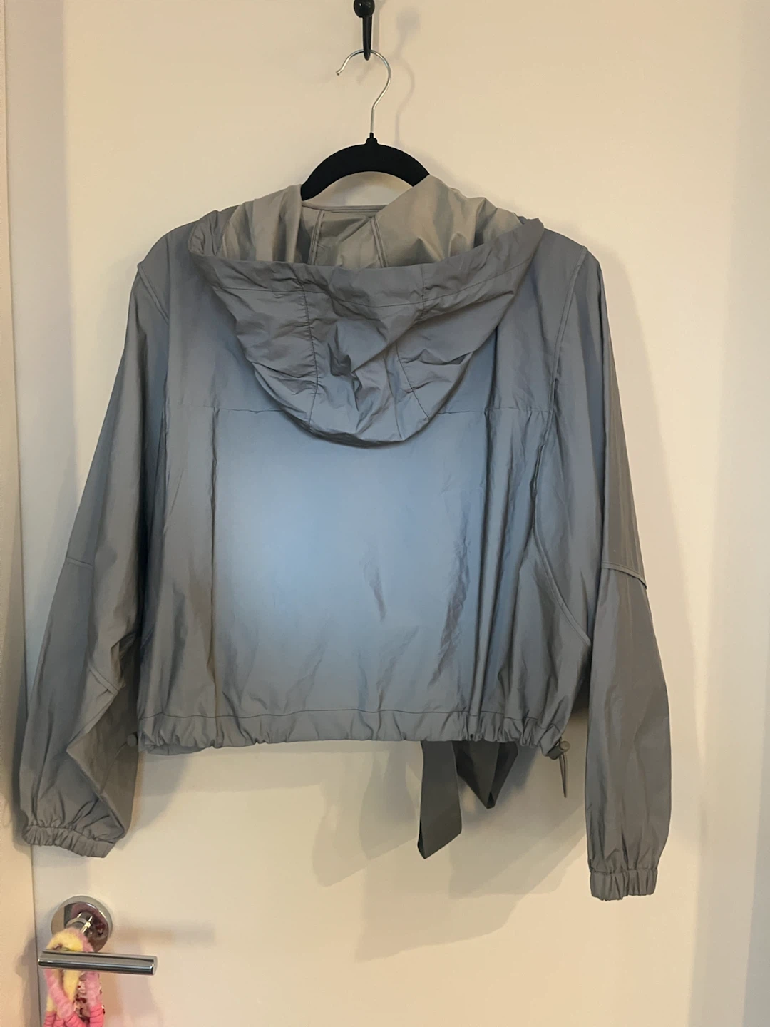 Zara Cropped Hooded Reflective Jacket - photo 3