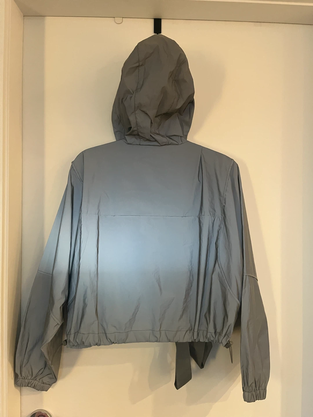 Zara Cropped Hooded Reflective Jacket - photo 4