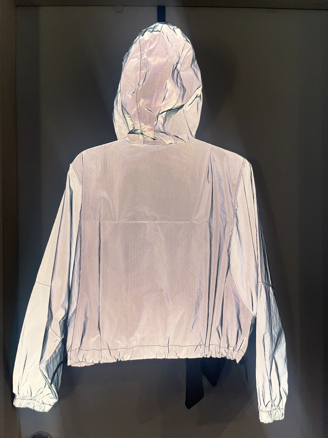 Zara Cropped Hooded Reflective Jacket - photo 5
