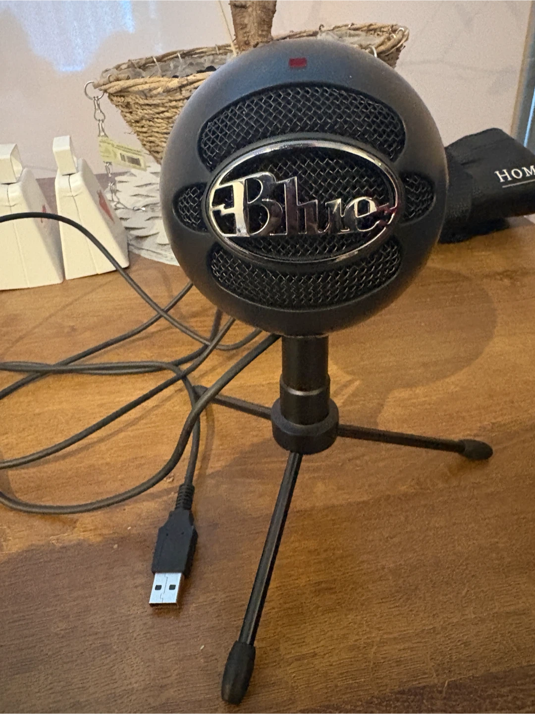Blue Snowball Condenser Microphone