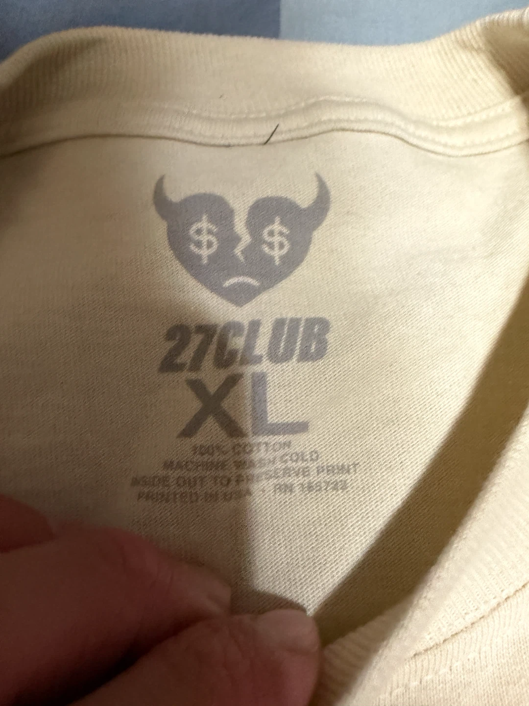 27CLUB XL T-Shirt Sorry But I Don't Know How to Love Graphic Tee - photo 2