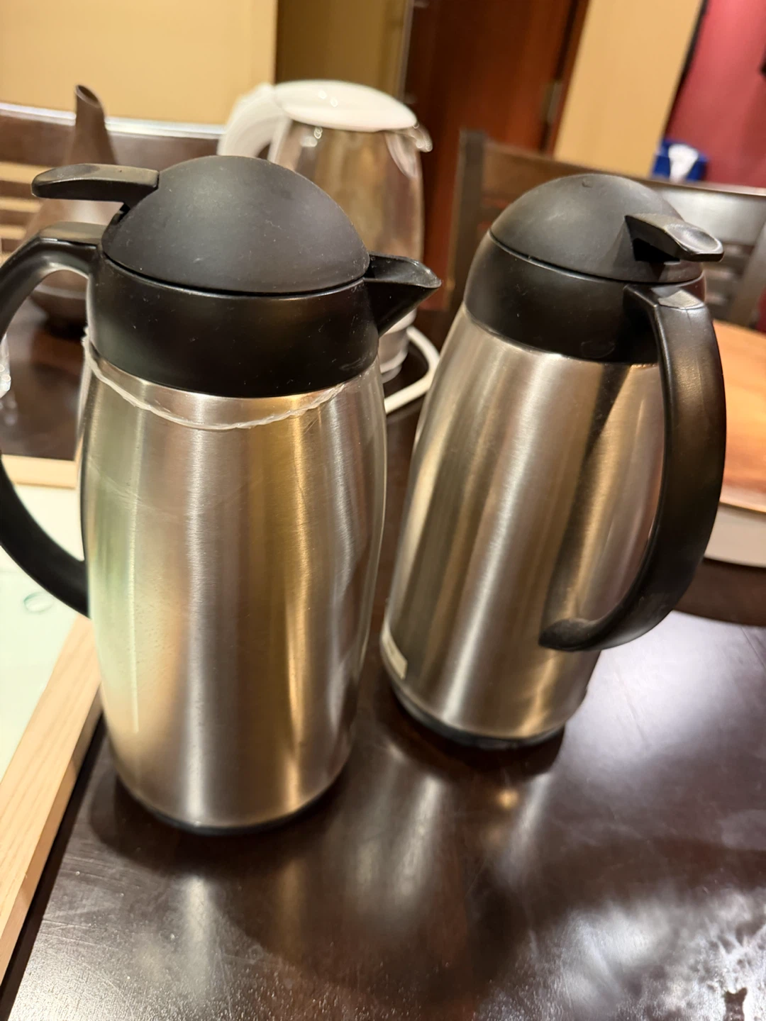2 Stainless Steel Thermal Carafes - photo 2