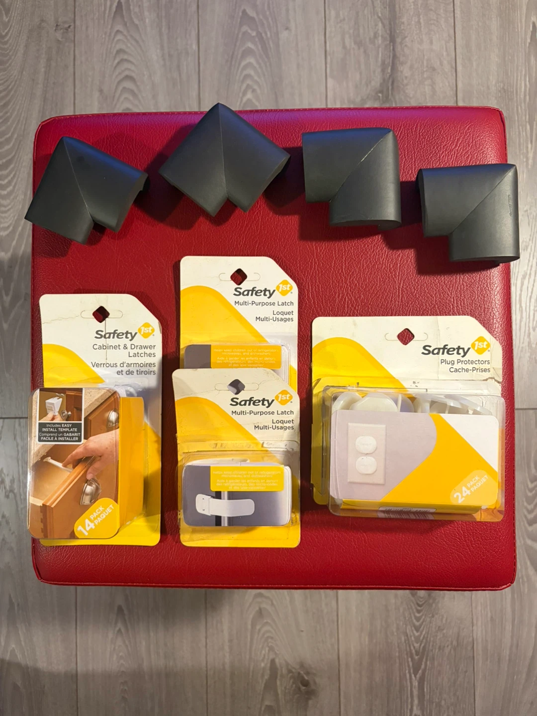 Safety 1st Child Proof Cabinet Latches, Plug & Corner Protectors